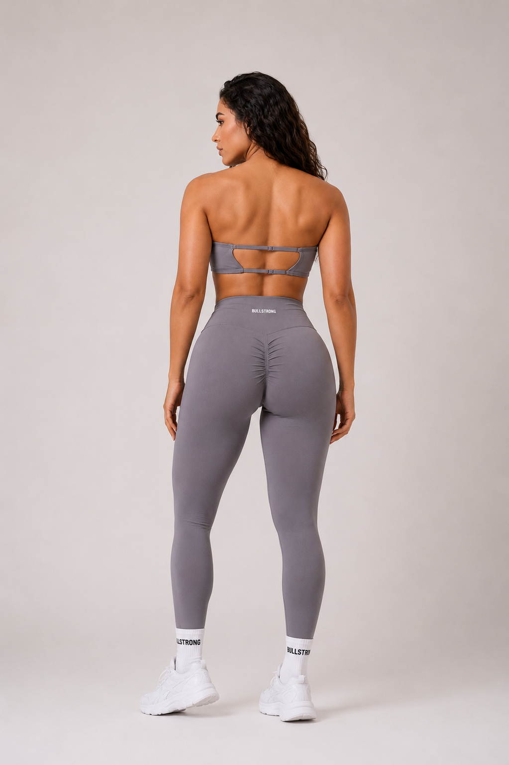 Legging scrunch — gris